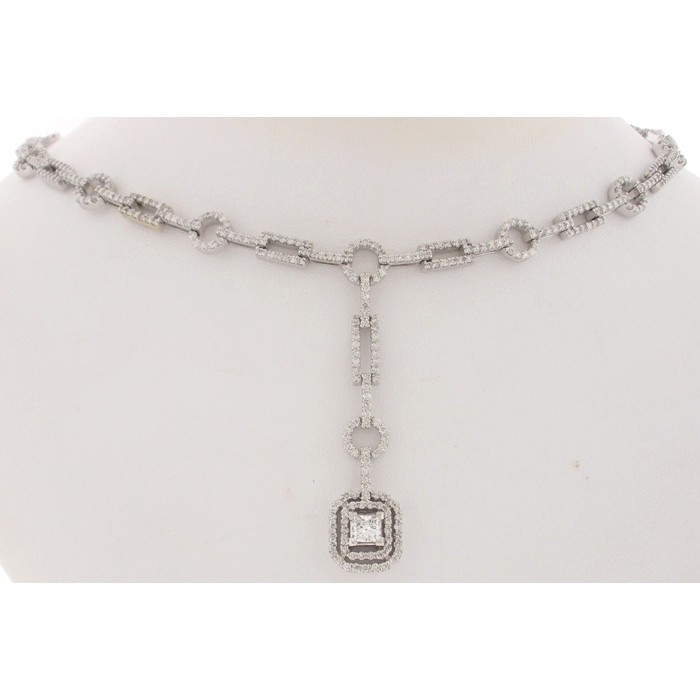 Beautiful Diamond Necklace - 1787