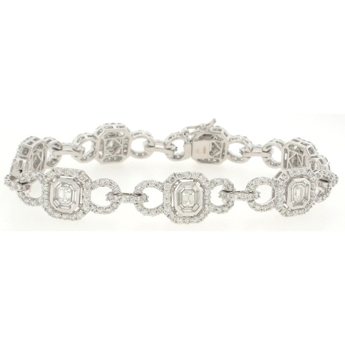Exquisite Diamond Bracelet - z5478