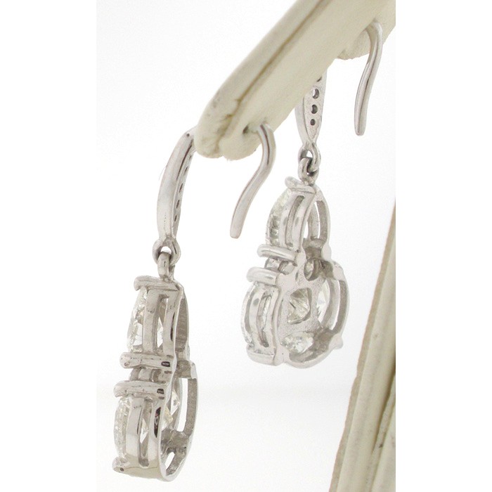 Exquisite Diamond Dangle Earrings - 2188