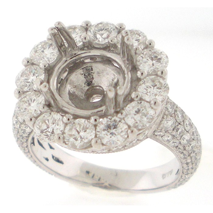 Exquisite Diamond Engagement Ring/Remount - 1204