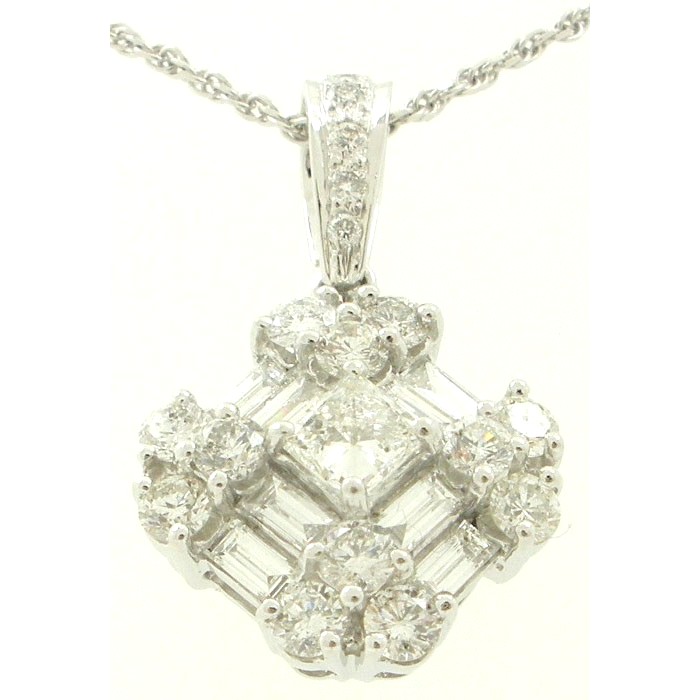 Beautiful Diamond Necklace - z4600/1375