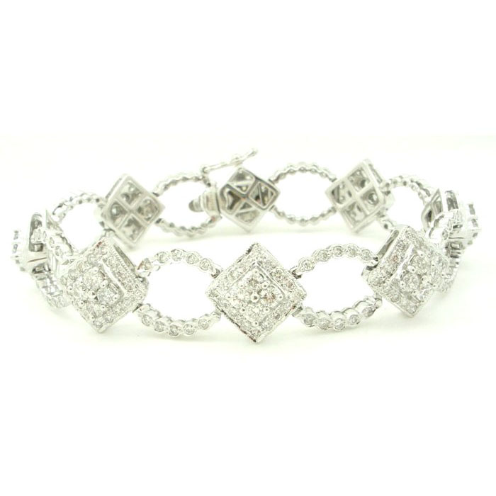 Ladie Gregg Ruth Style  Diamond Bracelet - z1702/1439