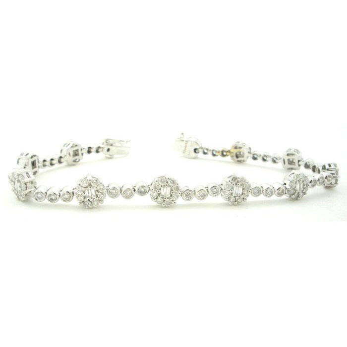Exquisite Diamond Bracelet - z5213/1441