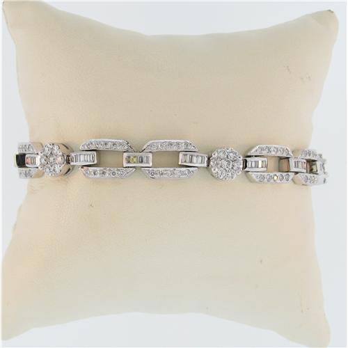 Ladies Diamond Link Bracelet