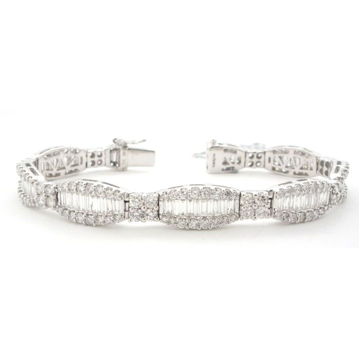 Diamond Bracelet in 18k White Gold - z5020/1563