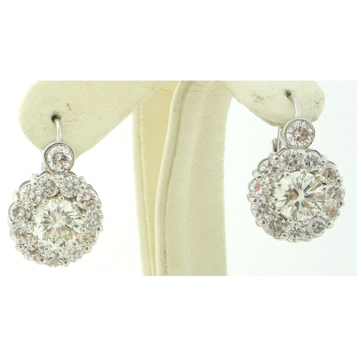 Exquisite Diamond Earrings - 1774