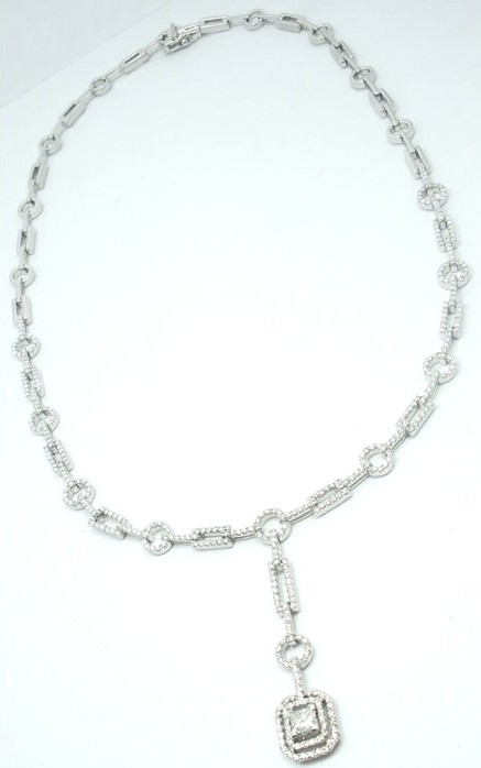 Beautiful Diamond Necklace - 1787