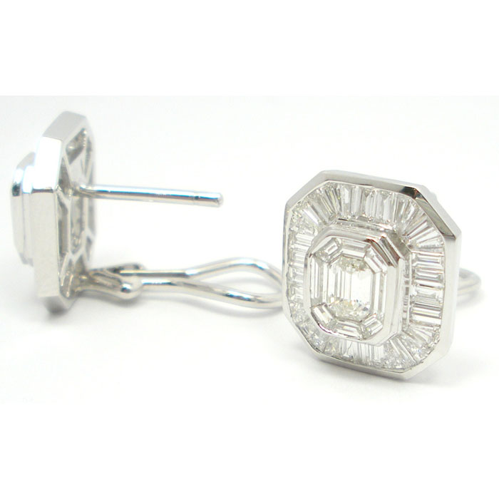 Exquisite Diamond Earrings - z5329/2034