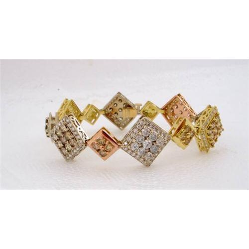 Beautiful Ladies natural fancy color Diamond Bracelet