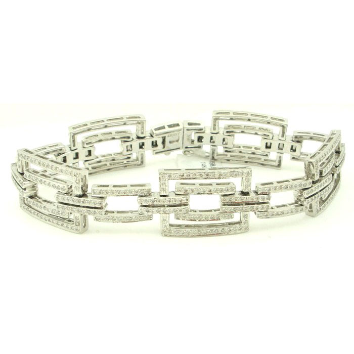 3.50 Carat Diamond Bracelet - z4088/27