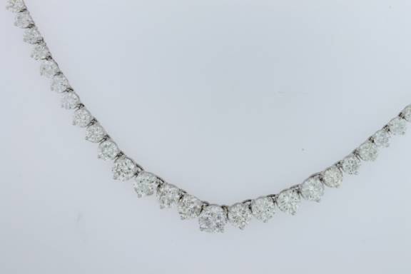 diamond tennis riviera  Necklace