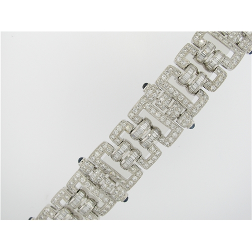 Beautiful Ladies Diamond art deco style  Bracelet