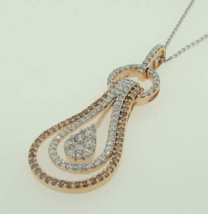 Beautiful Diamond Pendant - z6814 y297/105