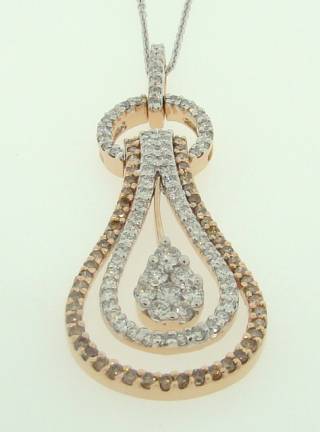 Beautiful Diamond Pendant - z6814 y297/105