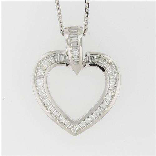 Beautiful Heart Pendant - z5727 y282/150s