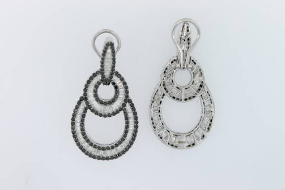 Beautiful Diamond Earrings - z6976 y300/20s