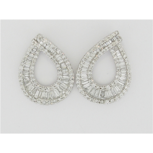 Beautiful Diamond Earrings - z5879 y291/106s