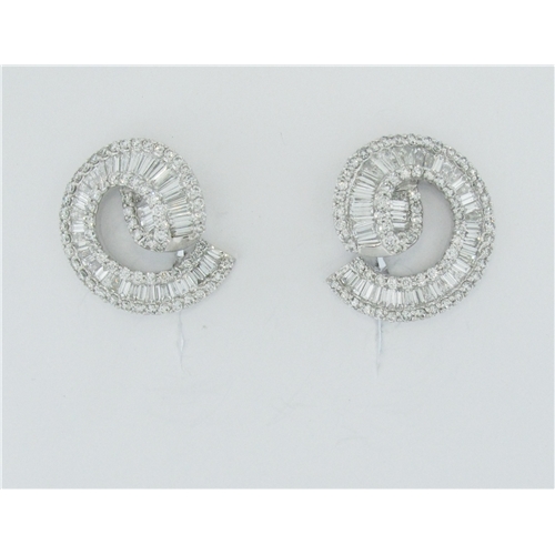 Beautiful Diamond Earrings - z5874 y293/9s