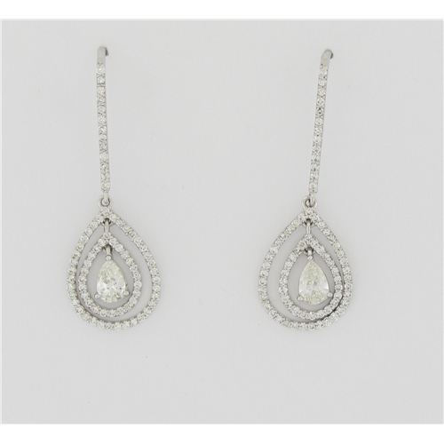 Beautiful Diamond Earrings - z5880 y291/112