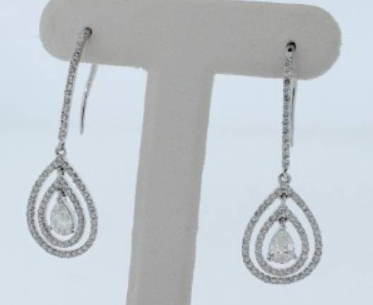 Beautiful Diamond Earrings - z5880 y291/112