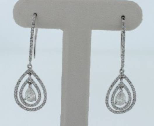 Beautiful Diamond Earrings - z5880 y291/112