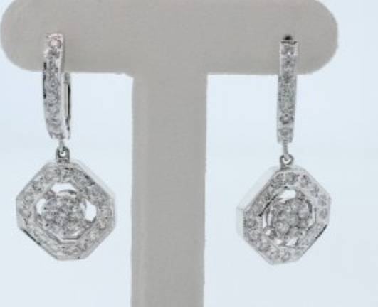 Beautiful Diamond Earrings - z5098 y256/130