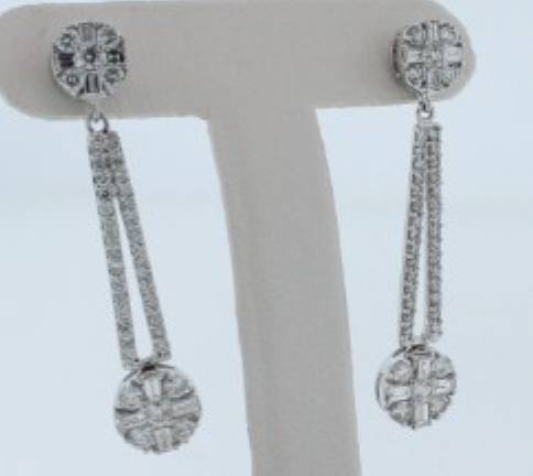 Beautiful Diamond Earrings - z5811 y292/171s