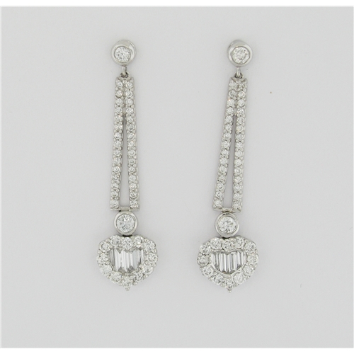 Beautiful Diamond Earrings - z5625 y278/90