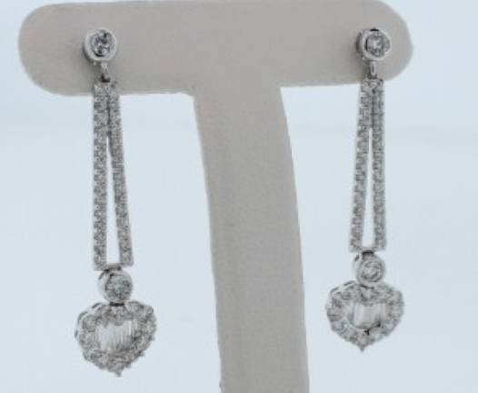 Beautiful Diamond Earrings - z5625 y278/90