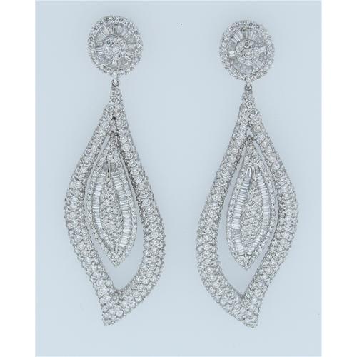 Beautiful Diamond Earrings - z5827 y285/57s