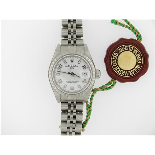 Ladies Rolex Datejust Watch in stainless steel