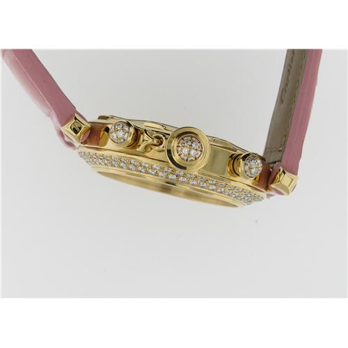 Ladies 18k Cartier pasha 35mm with diamonds