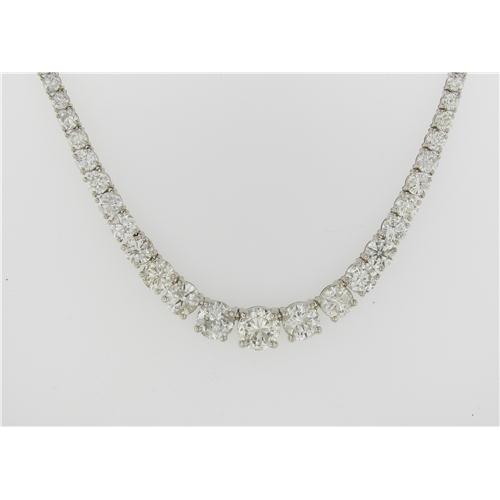 Ladies Diamond Tennis Necklace