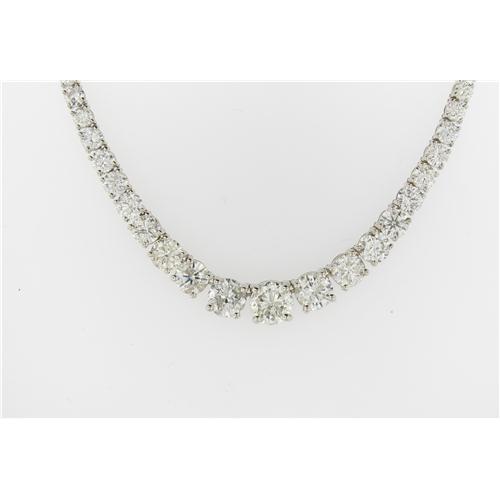 Ladies Diamond Tennis Necklace