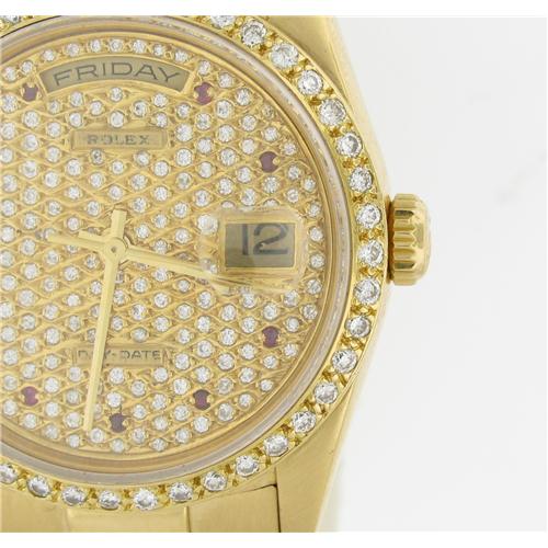 Men's Rolex 18k Presidential Watch