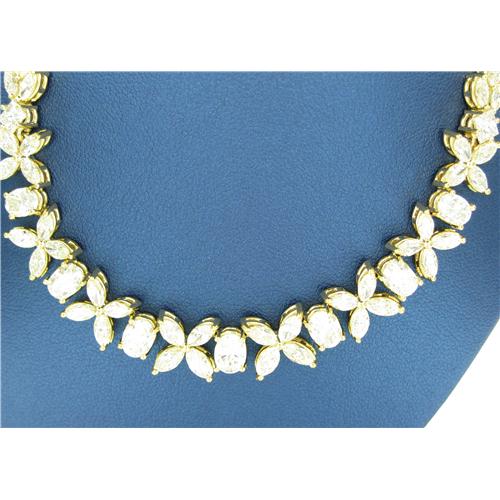 Ladies 18k Diamond Necklace