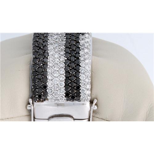 Ladies Black and White  Diamond Bracelet - z7116 y306/32