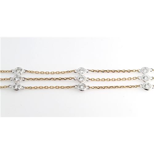 Ladies Diamond By Yard  Bracelet - z7141 y309/1