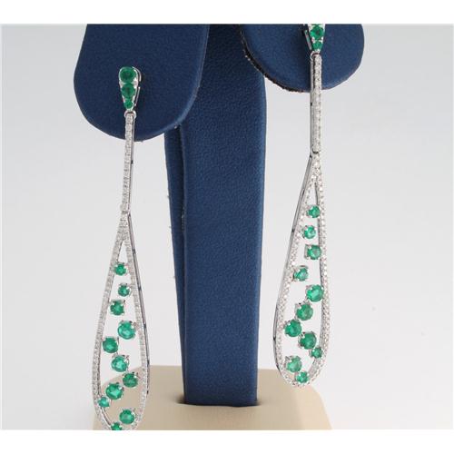 Diamond Earrings - z7156 Y311/40