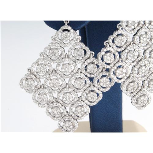 Diamond  Drop Earrings - z7212 Y310/32