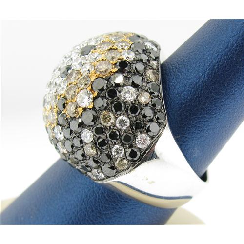 Diamond Pave  Ring in 18kt gold