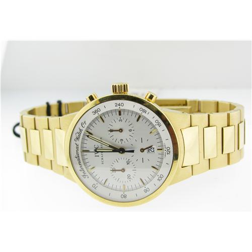 Men's 18k yellow gold  Iwc Watch