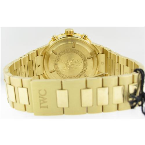 Men's 18k yellow gold  Iwc Watch