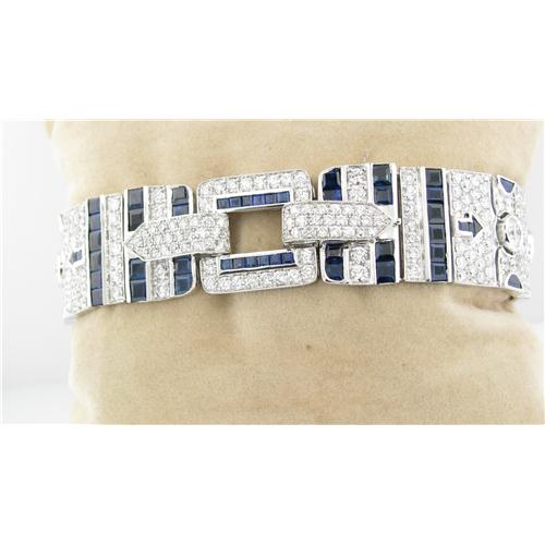 Ladies Diamond Deco style  Bracelet - Z7325 Y315/4