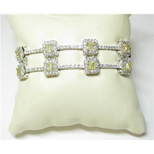 Ladies fancy yellow Diamond Bracelet