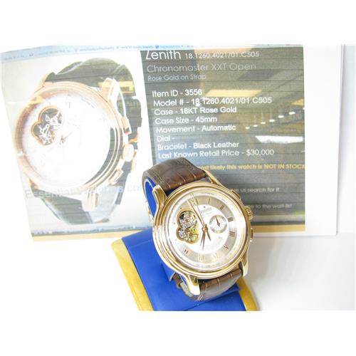 Men's 18k Zeinith Cronomaster Watch