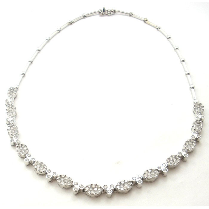 Exquisite Diamond Necklace - z4380/504