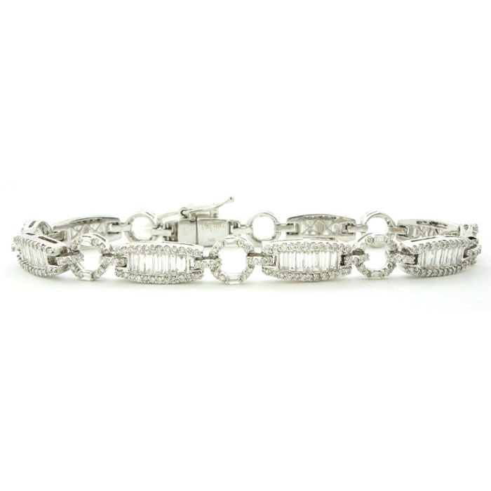 ladies 5 Carat Diamond Bracelet - 000610 ladies 5 Carat Diamond Bracelet - 000610