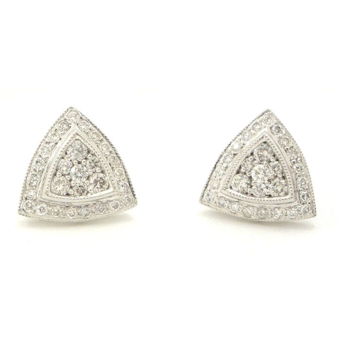 Diamond Stud Earrings - z4620/000644