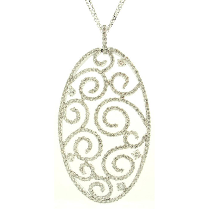 Beautiful Diamond Necklace - z4671/662